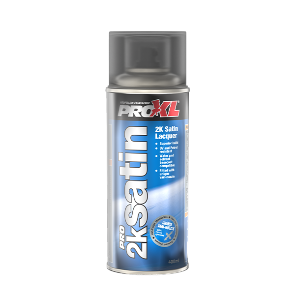 ProXL Pro2KSatin 2K Satin Clearcoat Lacquer Aerosol, 400ml