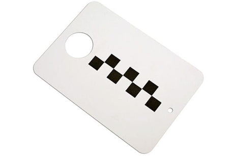 Colour Check Steel Spray Out Cards, 100pc